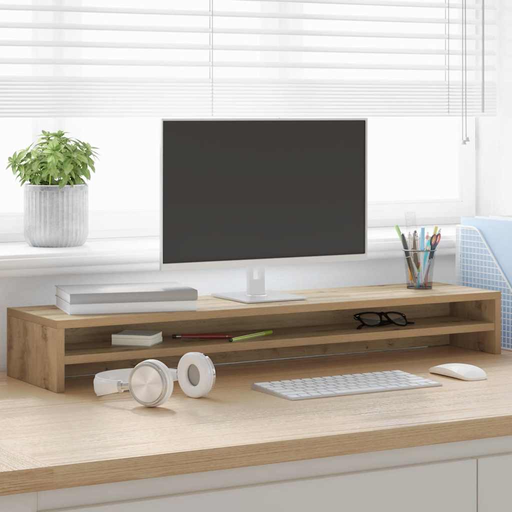 Monitor Stand 100X24X13 Cm Engineered Wood