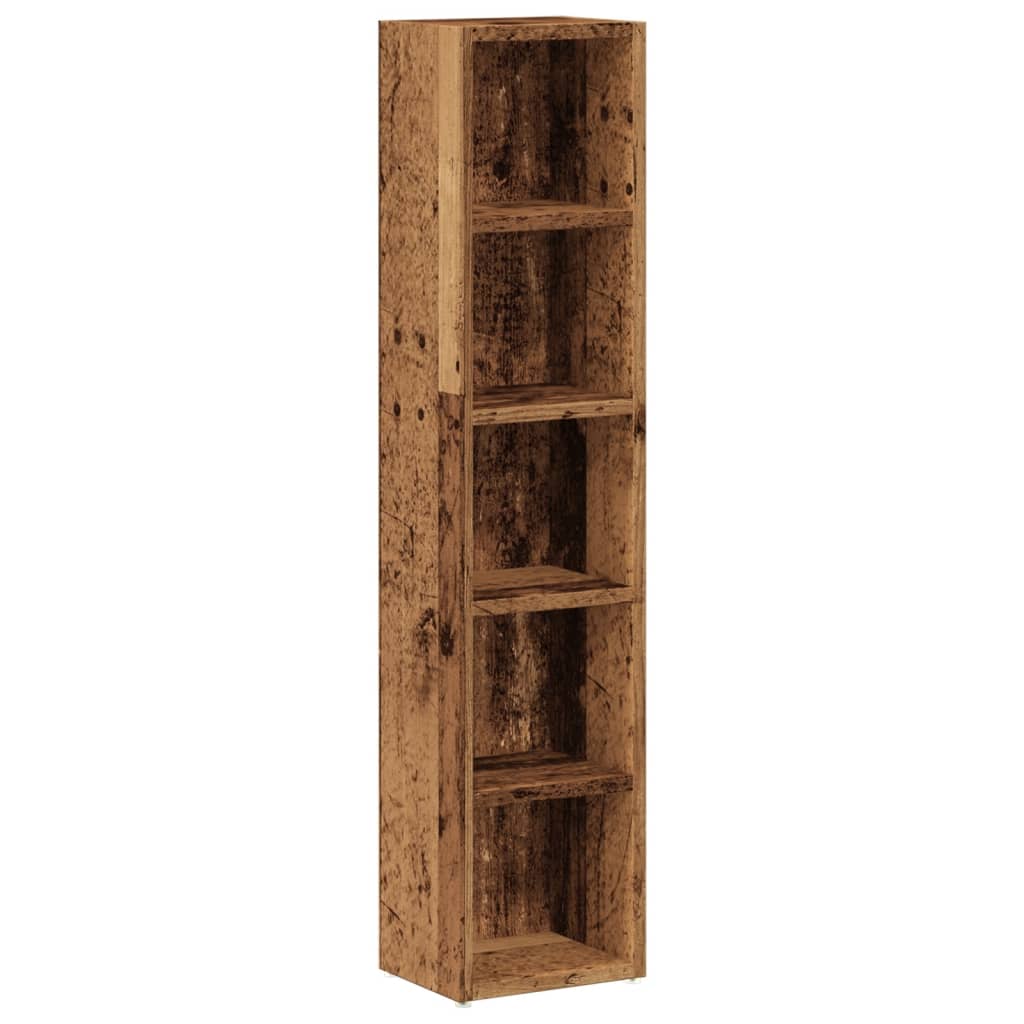 Cd Cabinets 2 Pcs 21X16X93.5 Cm Engineered Wood