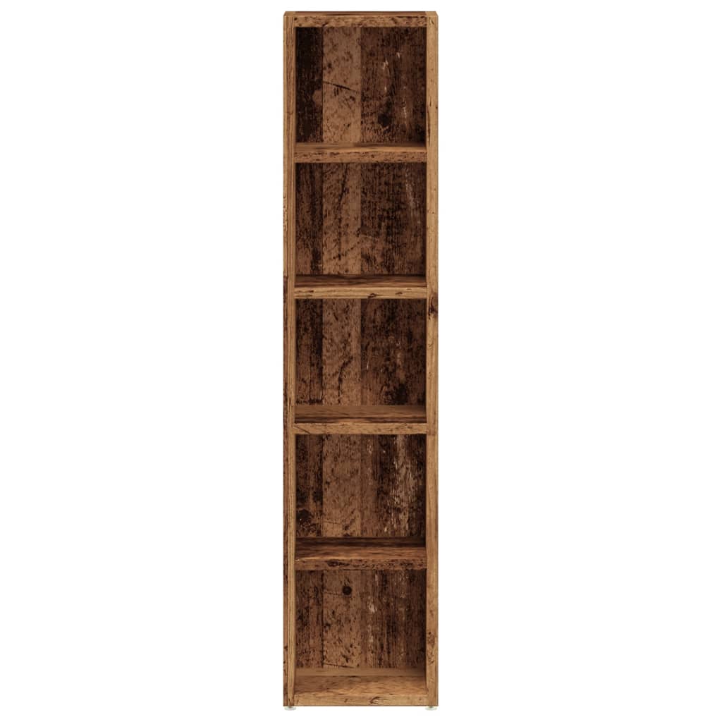 Cd Cabinets 2 Pcs 21X16X93.5 Cm Engineered Wood