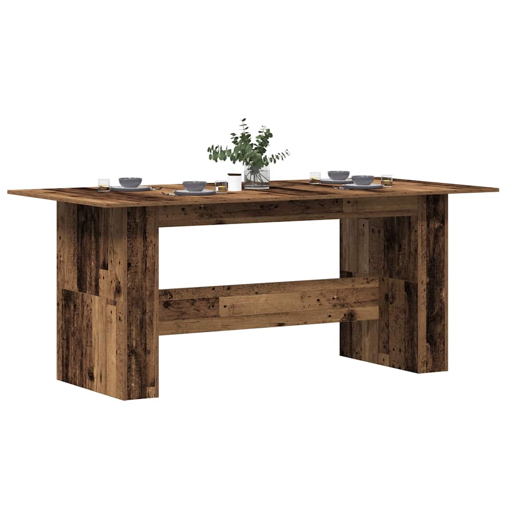 Dining Table 180X90X76 Cm Engineered Wood