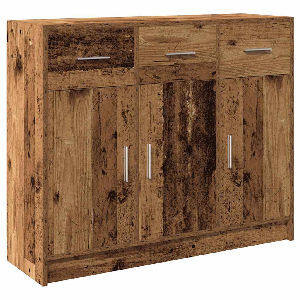 Sideboard 91X28X75 Cm Engineered Wood