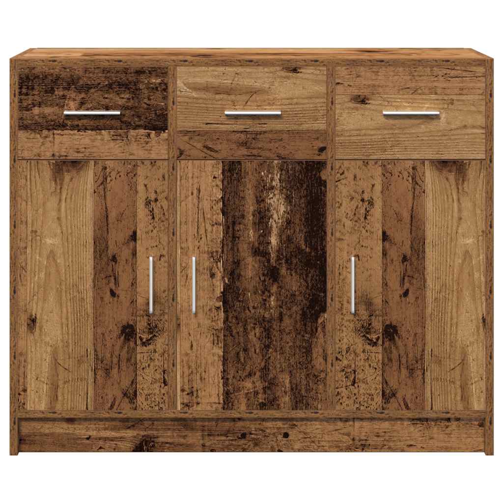 Sideboard 91X28X75 Cm Engineered Wood