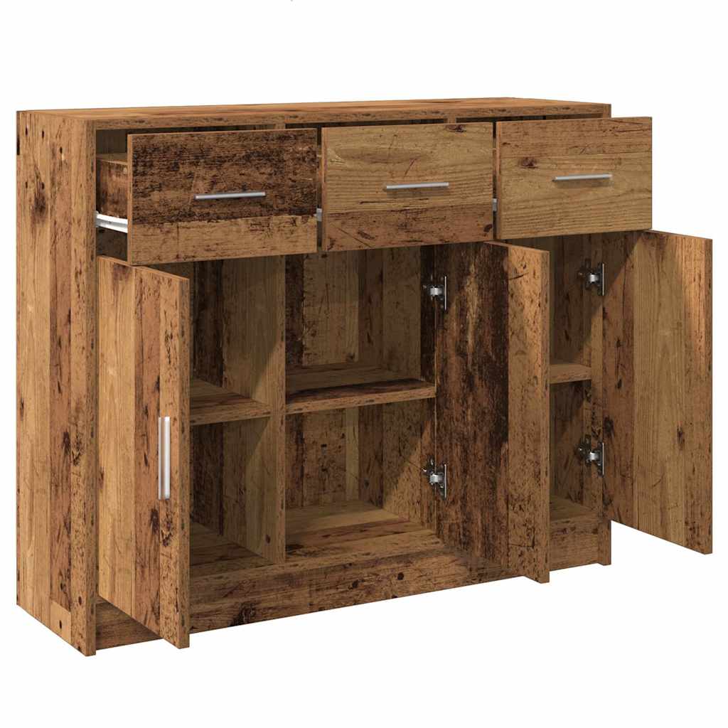Sideboard 91X28X75 Cm Engineered Wood