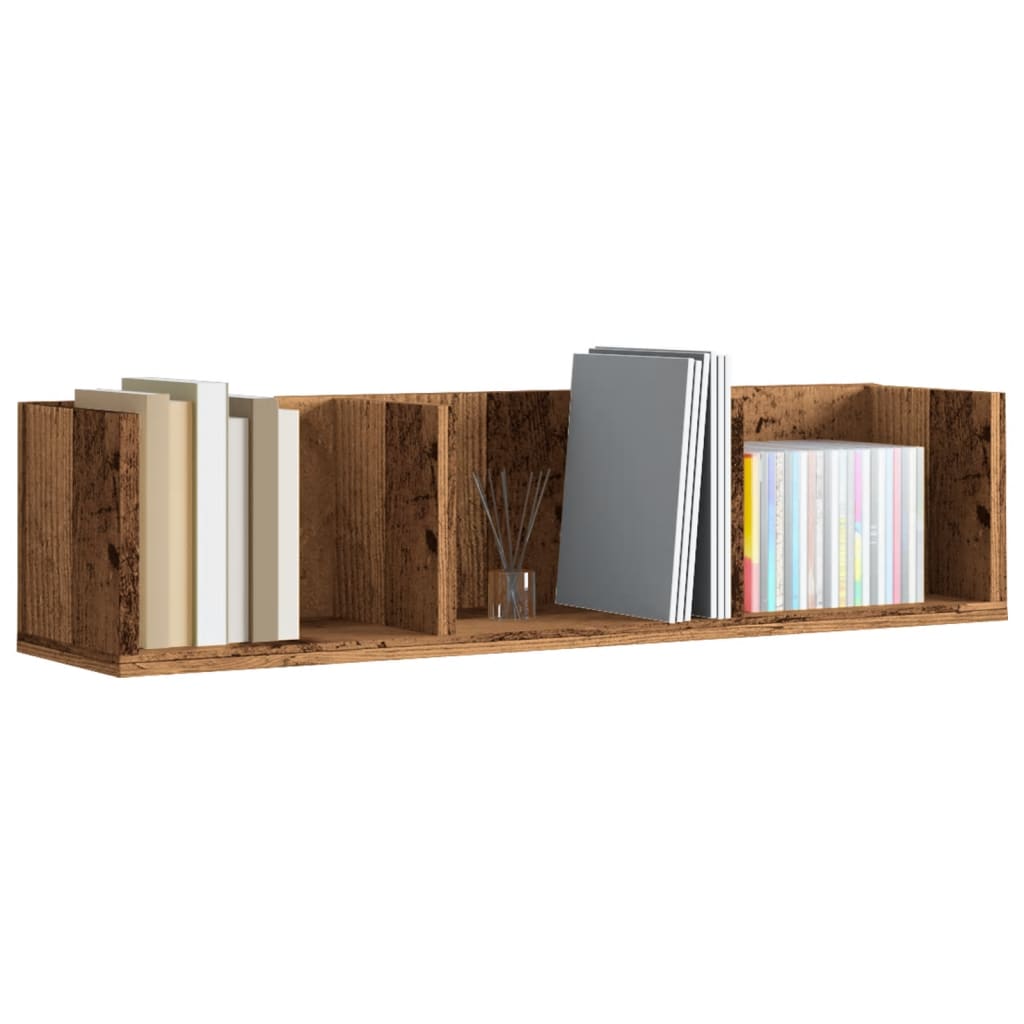 Cd Wall Shelf 75X18X18 Cm Engineered Wood