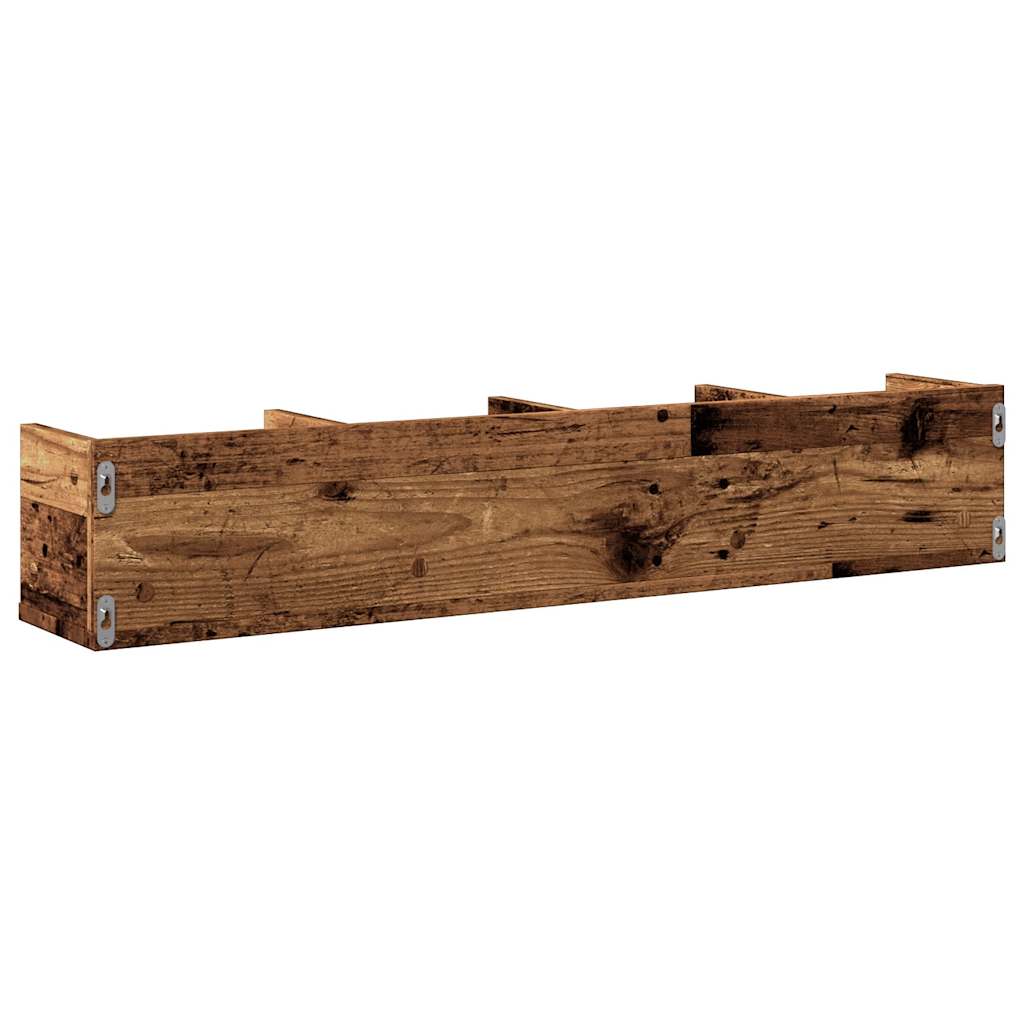 Cd Wall Shelf 100X18X18 Cm Engineered Wood
