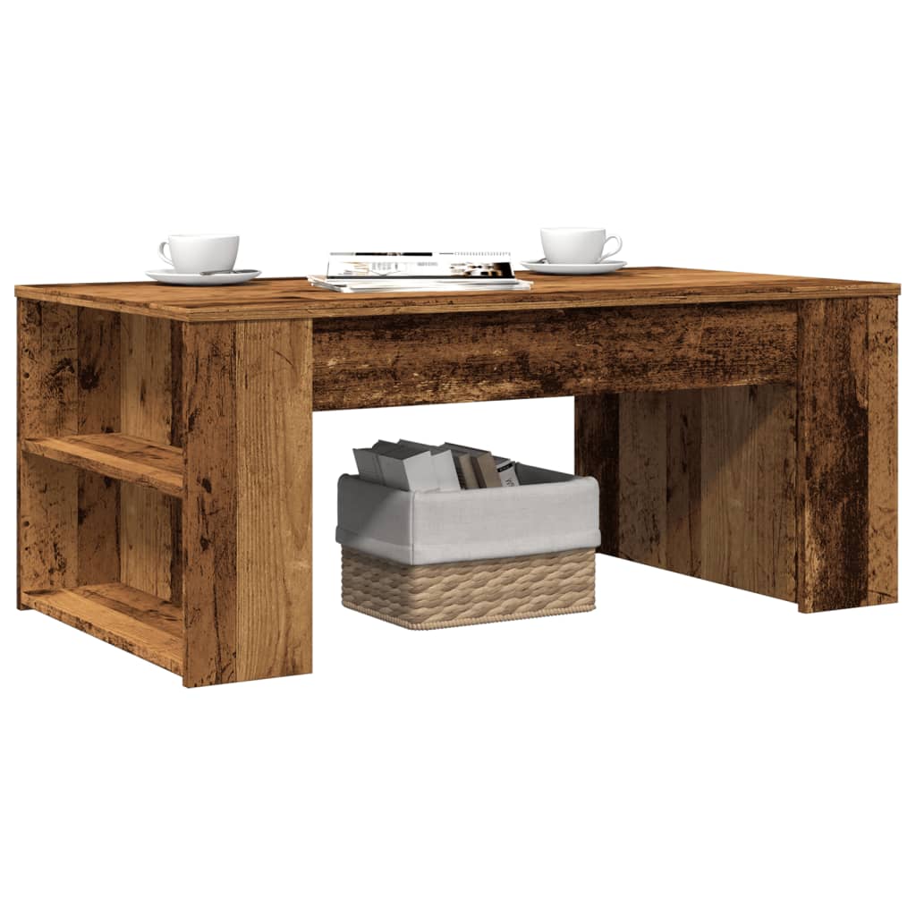 Coffee Table 102X55X42 Cm Engineered Wood