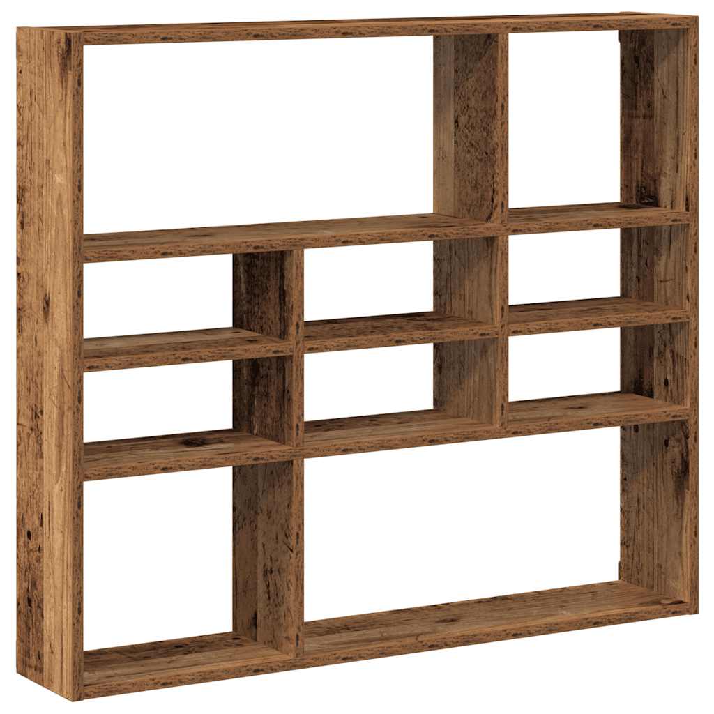 Wall Shelf 90X16X78 Cm Engineered Wood