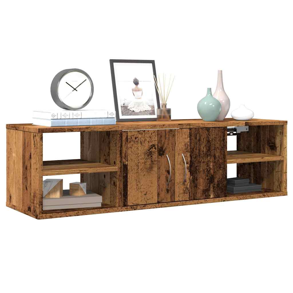 Wall Cabinet 101X30X29 Cm Engineered Wood