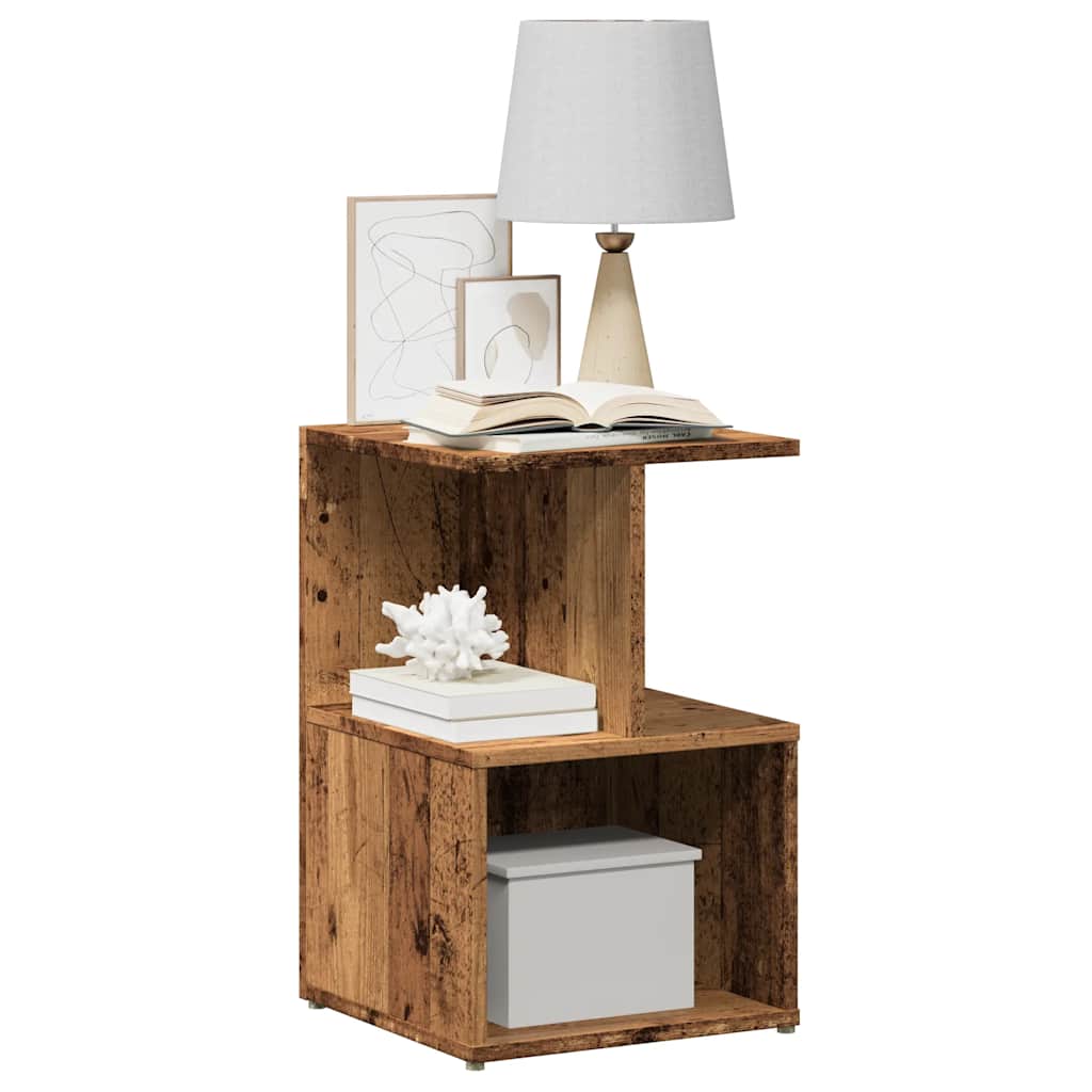 Bedside Cabinet 35X35X55 Cm Engineered Wood