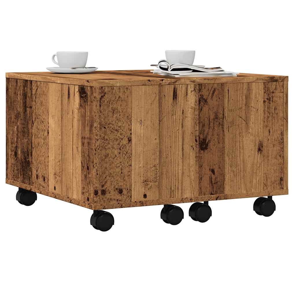 Coffee Table 60X60X38 Cm Engineered Wood
