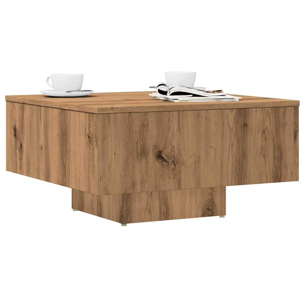 Coffee Table 60X60X31.5 Cm Engineered Wood