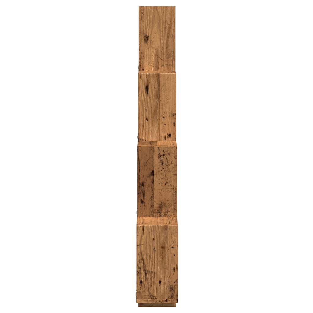 Wall Cube Shelf 90X15X119.5 Cm Engineered Wood