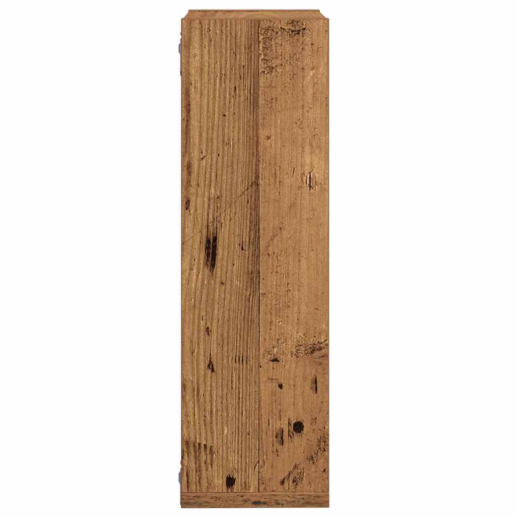 Wall Cube Shelves 2 Pcs 50X15X50 Cm Engineered Wood