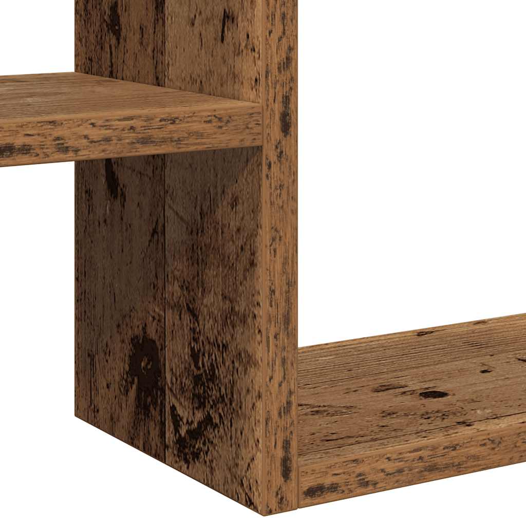 Wall Cube Shelves 2 Pcs 50X15X50 Cm Engineered Wood