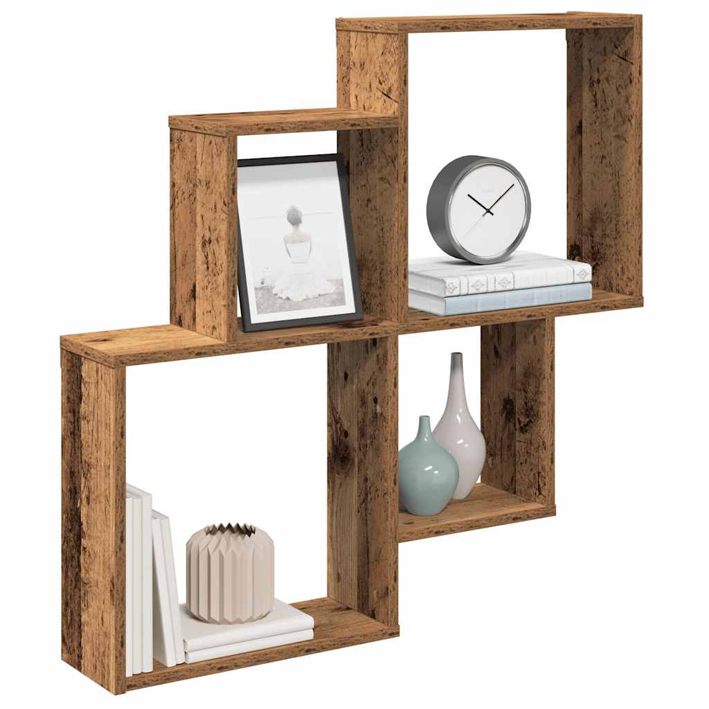 Wall Shelf 80X15X78.5 Cm Engineered Wood