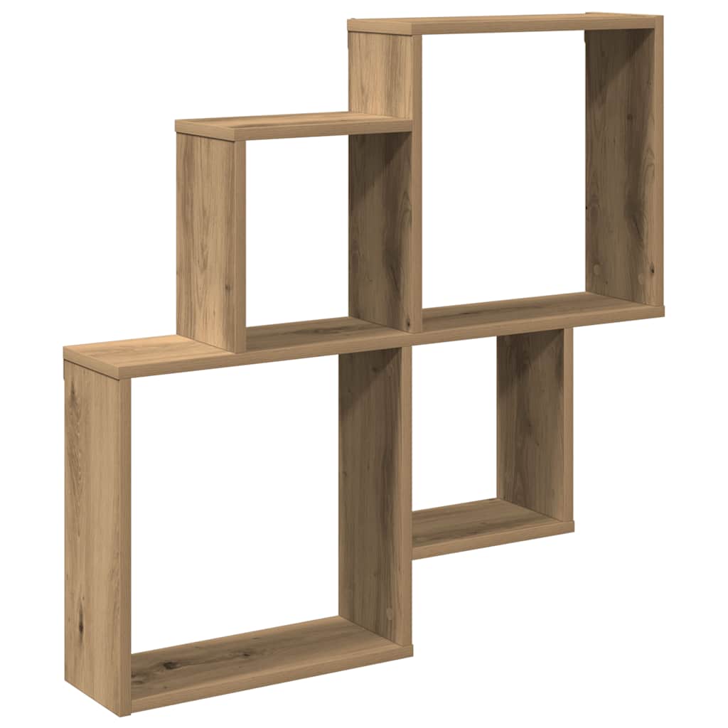 Wall Shelf 80X15X78.5 Cm Engineered Wood