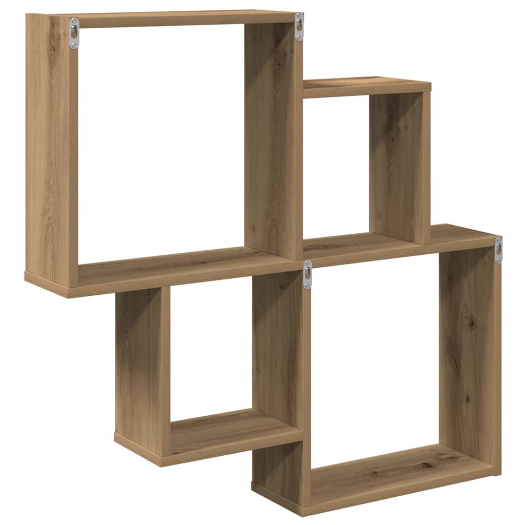 Wall Shelf 80X15X78.5 Cm Engineered Wood