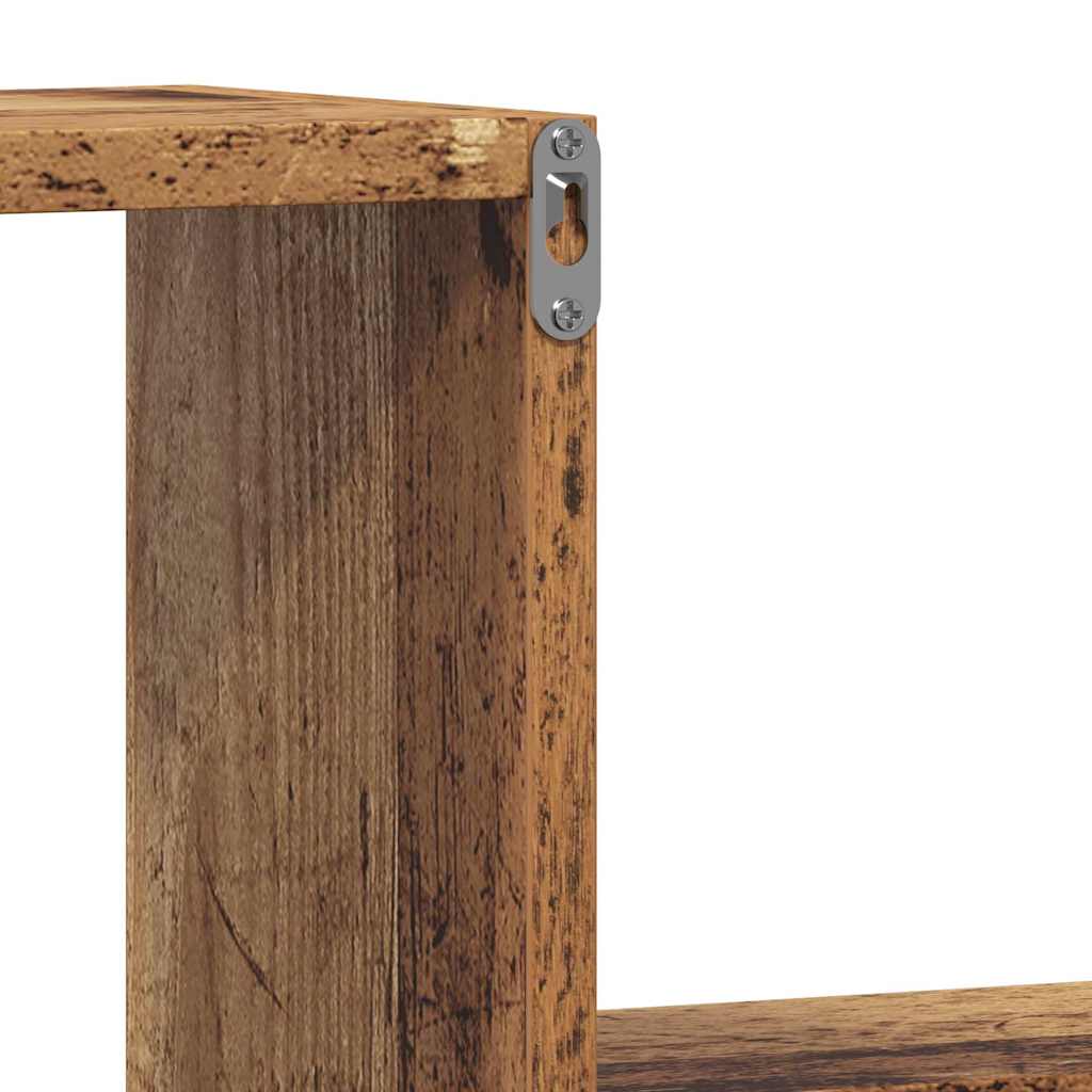 Wall Shelves 2 Pcs 100X15X20 Cm Engineered Wood