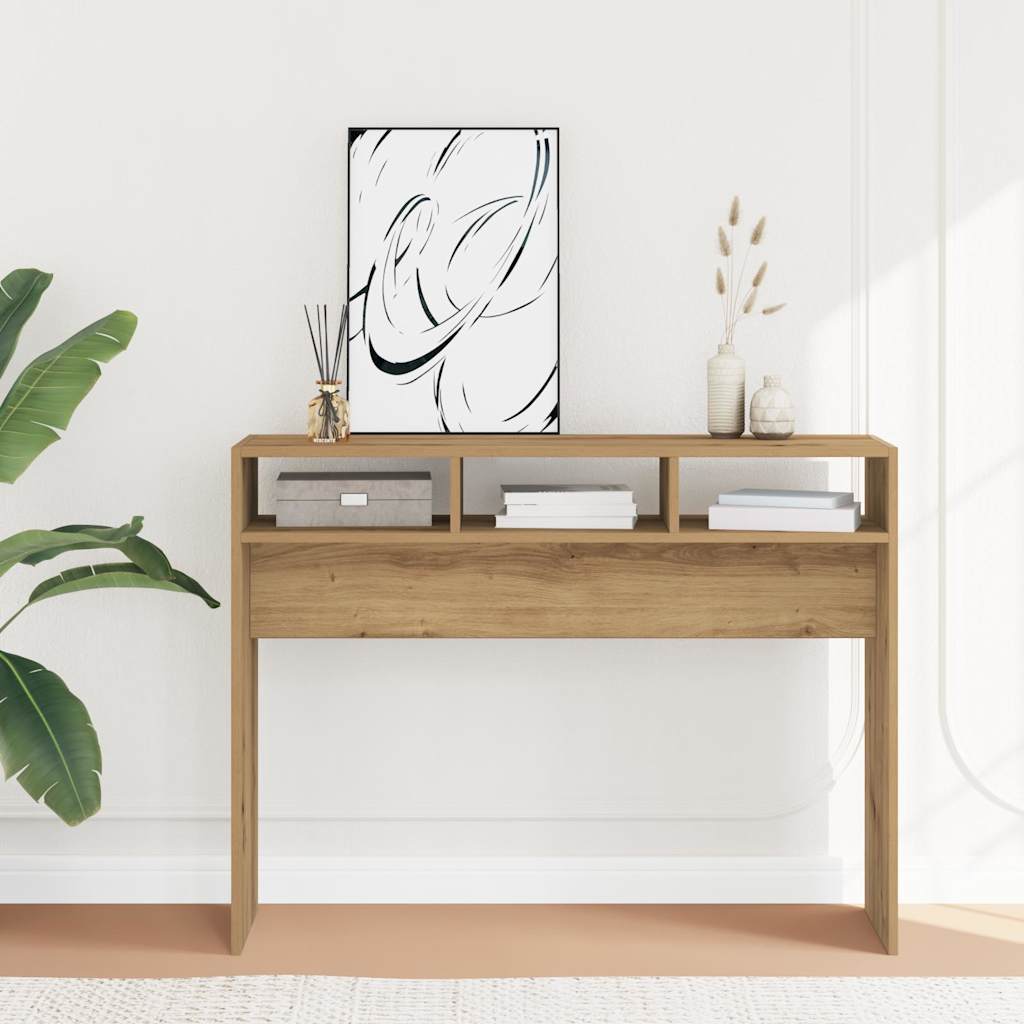 Console Table 78X30X80 Cm Engineered Wood