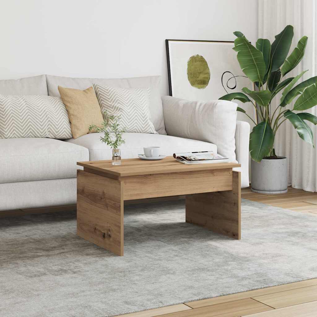 Coffee Table 68X50X38 Cm Engineered Wood