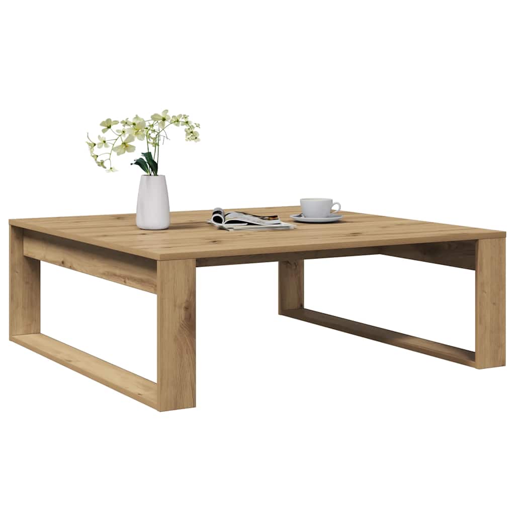 Coffee Table 100X100X35 Cm Engineered Wood