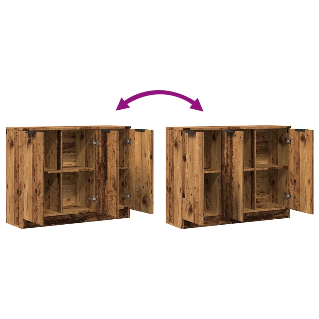 Sideboard 90.5X30X70 Cm Engineered Wood