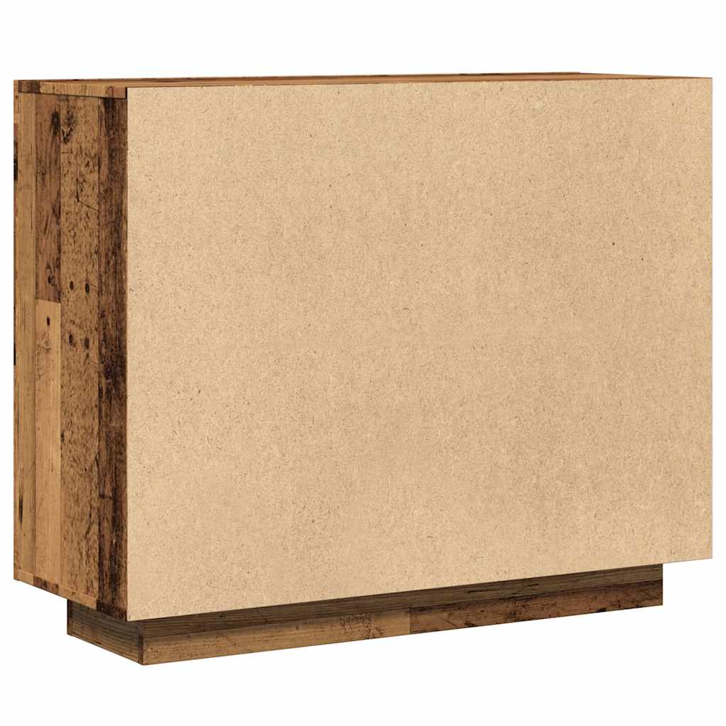 Sideboard 92X35X75 Cm Engineered Wood