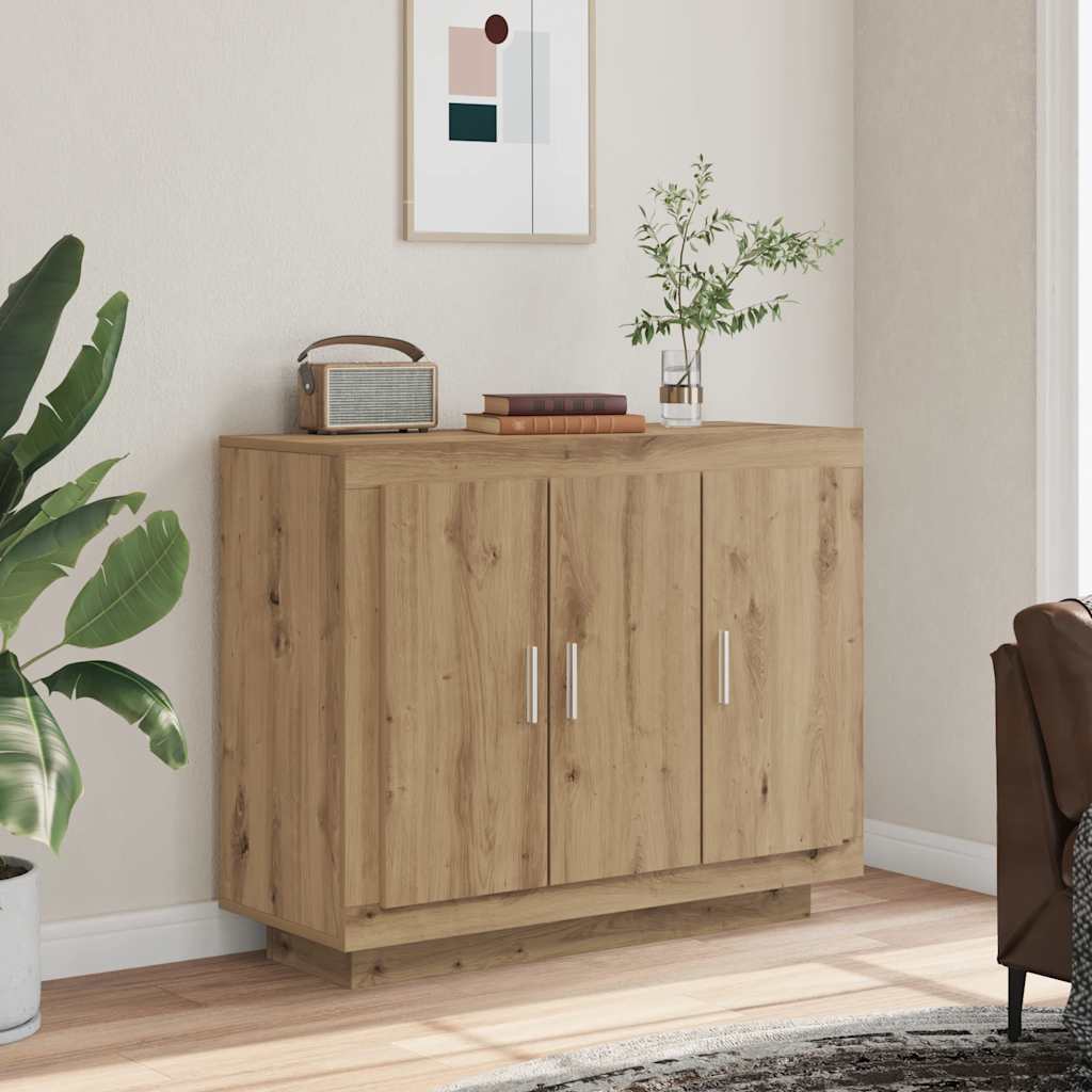 Sideboard 92X35X75 Cm Engineered Wood