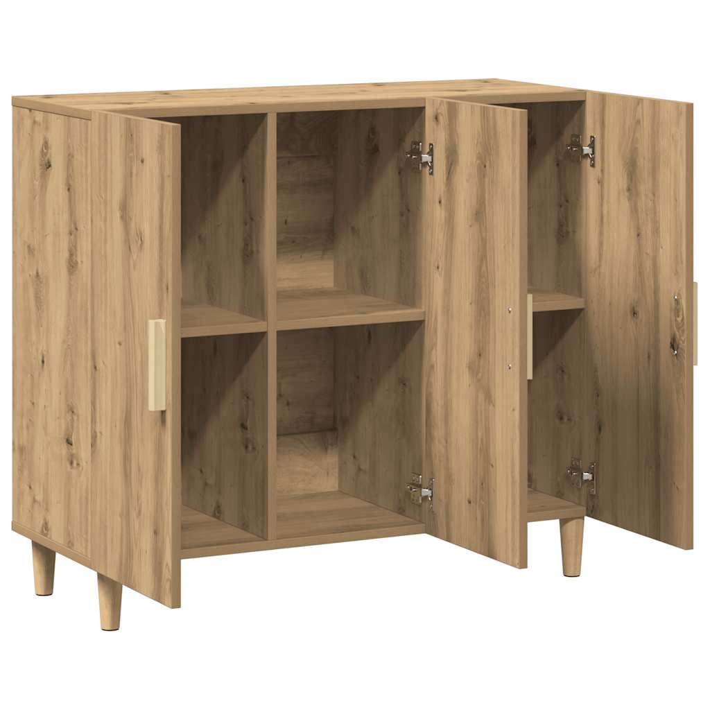 Sideboard 90X34X80 Cm Engineered Wood