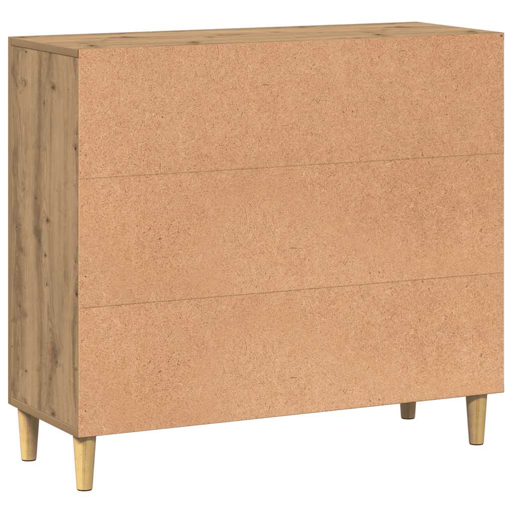 Sideboard 90X34X80 Cm Engineered Wood