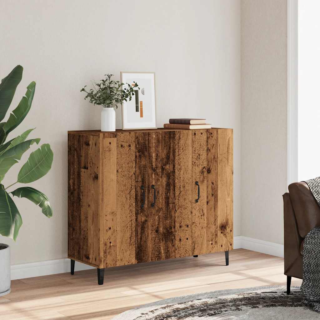 Sideboard 90X34X80 Cm Engineered Wood