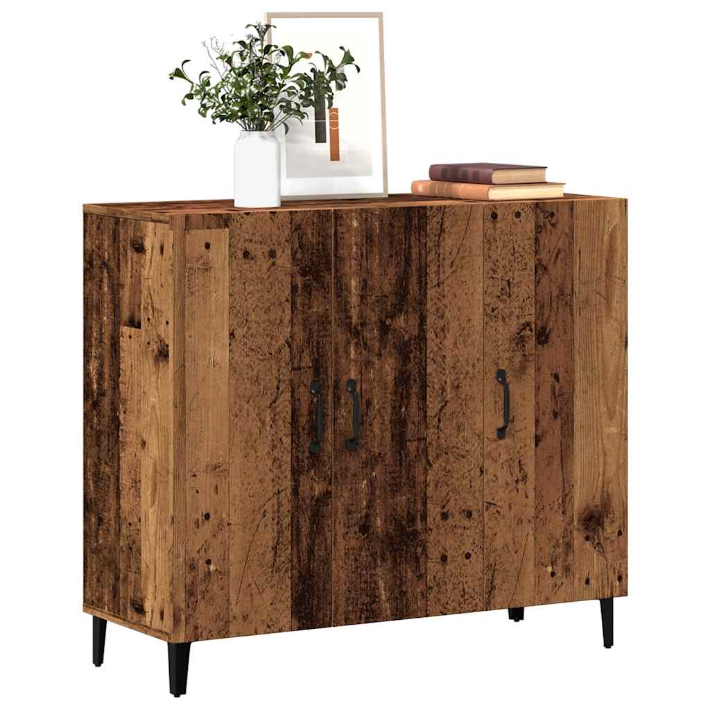 Sideboard 90X34X80 Cm Engineered Wood