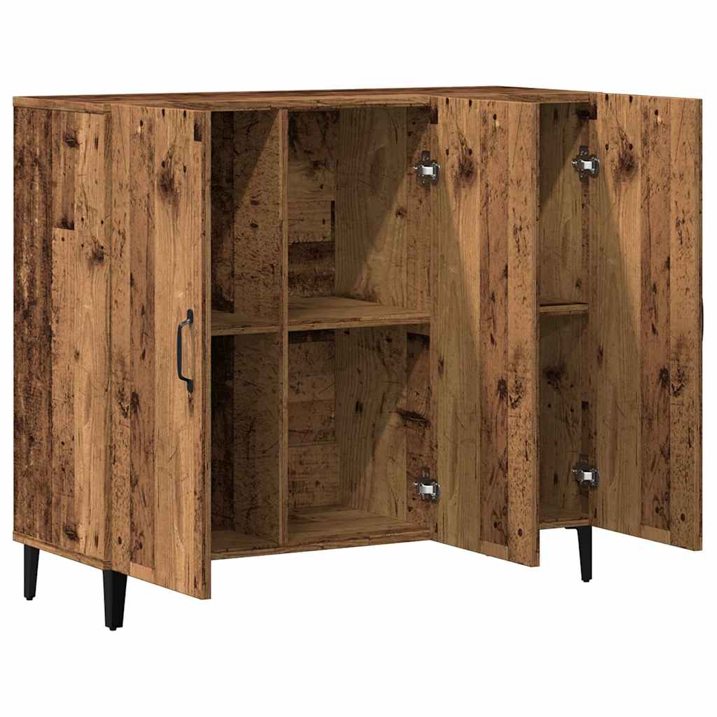 Sideboard 90X34X80 Cm Engineered Wood