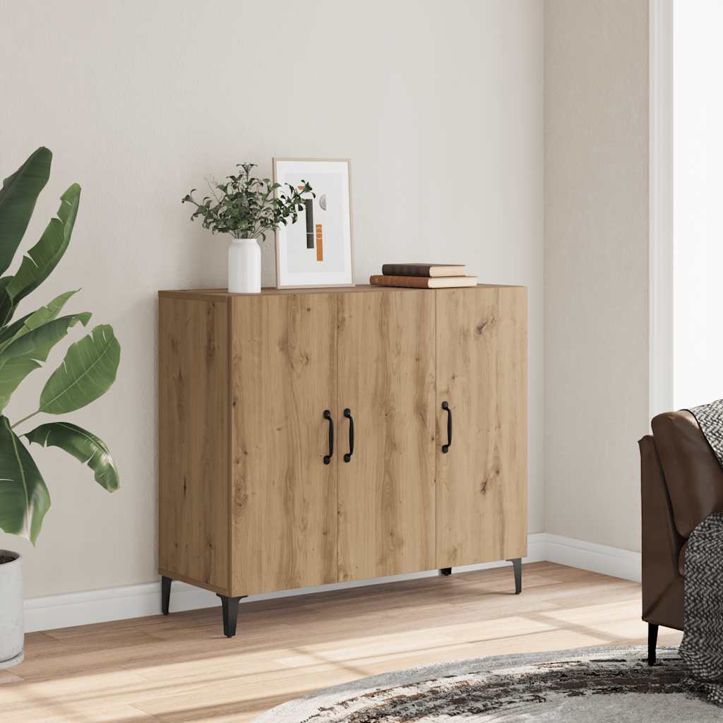 Sideboard 90X34X80 Cm Engineered Wood