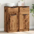 Sideboards 2 Pcs 30X30X70 Cm Engineered Wood