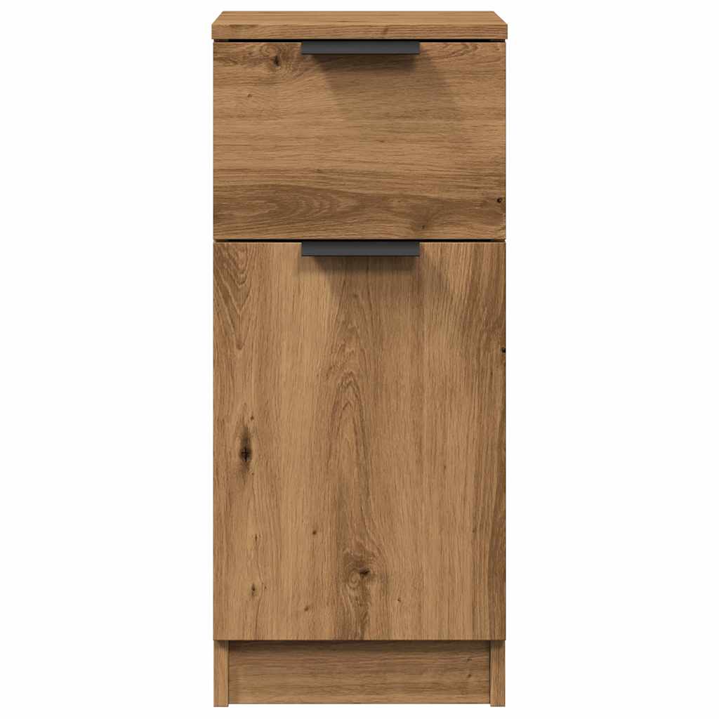 Sideboards 2 Pcs 30X30X70 Cm Engineered Wood