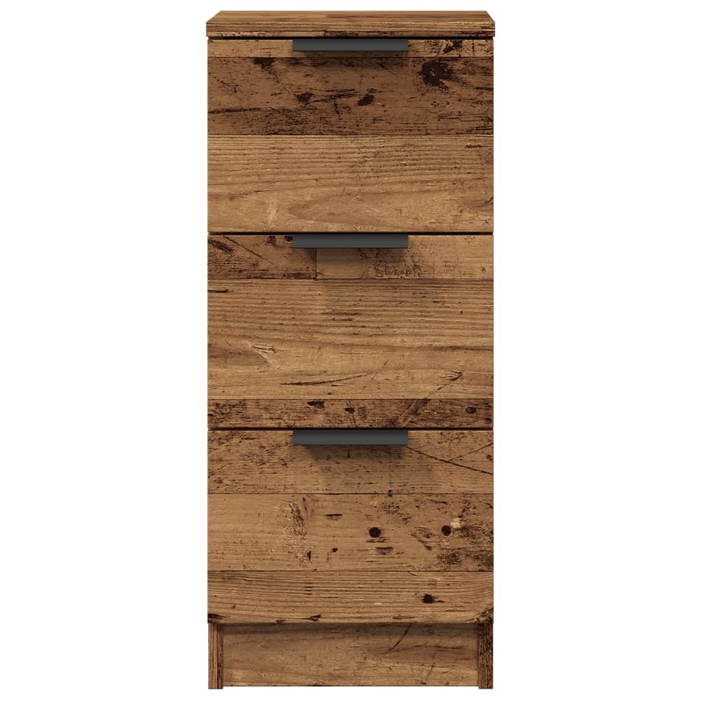 Sideboards 2 Pcs 30X30X70 Cm Engineered Wood