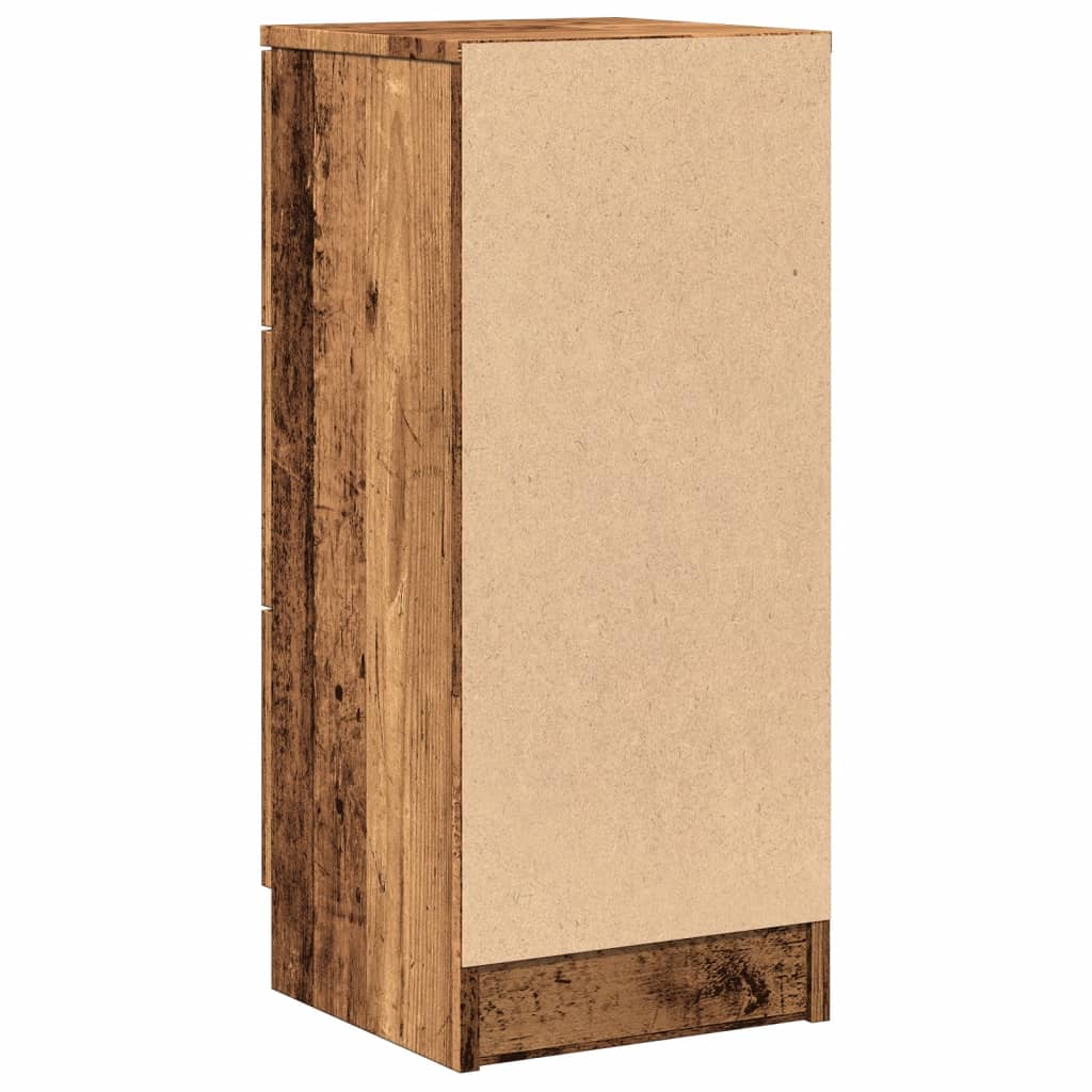 Sideboards 2 Pcs 30X30X70 Cm Engineered Wood
