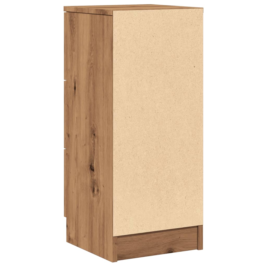 Sideboards 2 Pcs 30X30X70 Cm Engineered Wood