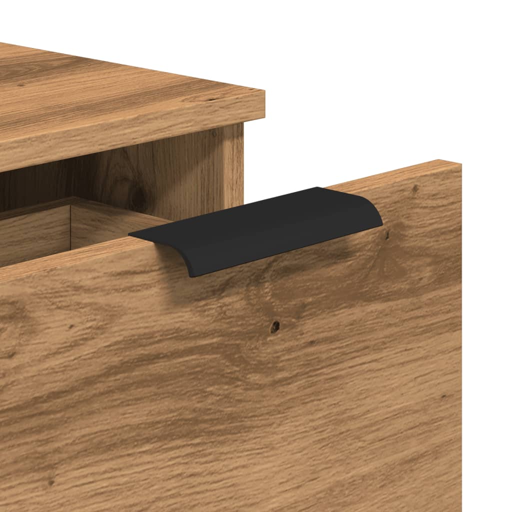 Sideboards 2 Pcs 30X30X70 Cm Engineered Wood