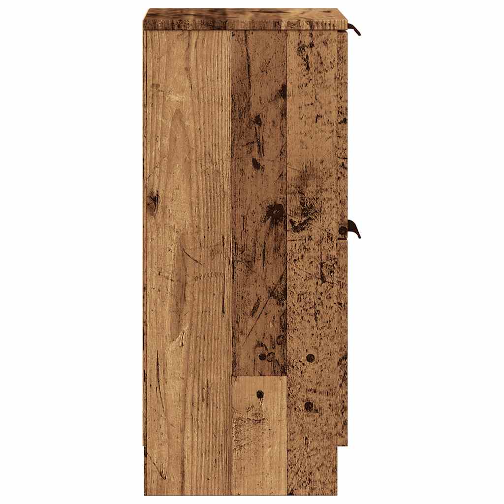 Sideboard Sideboards 2 Pcs 30X30X70 Cm Engineered Wood