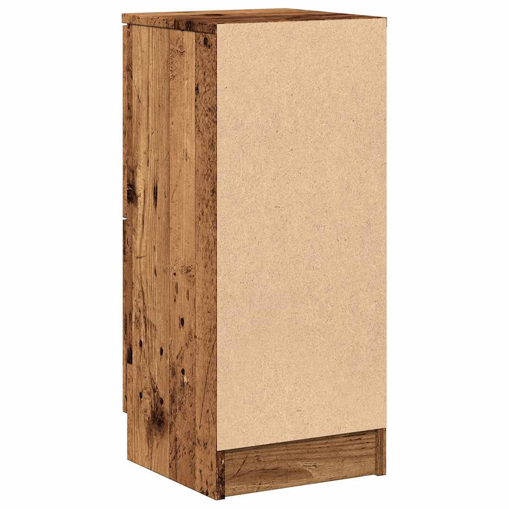 Sideboard Sideboards 2 Pcs 30X30X70 Cm Engineered Wood