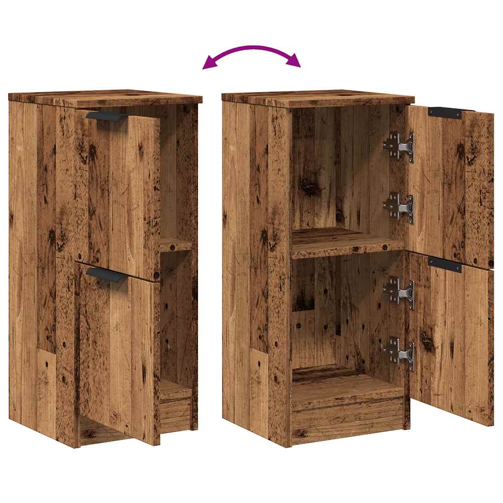 Sideboard Sideboards 2 Pcs 30X30X70 Cm Engineered Wood
