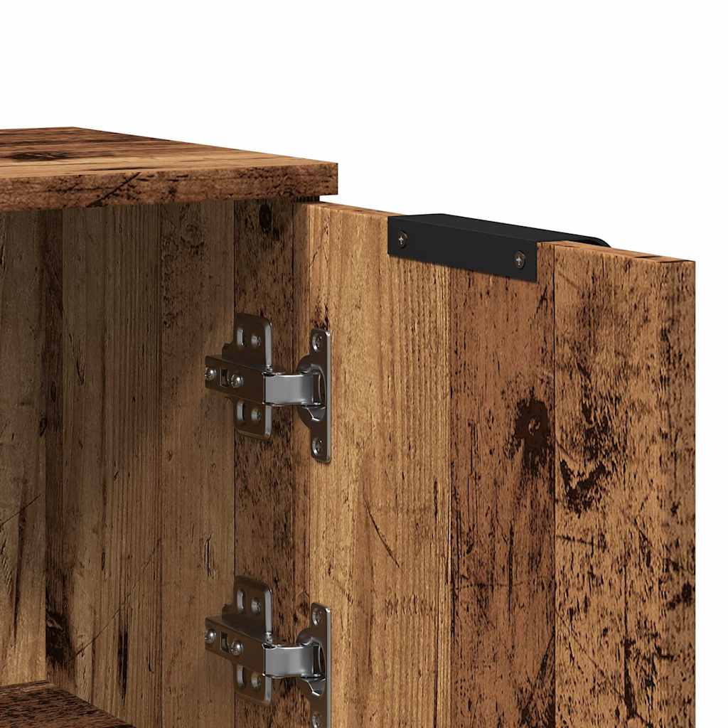Sideboard Sideboards 2 Pcs 30X30X70 Cm Engineered Wood
