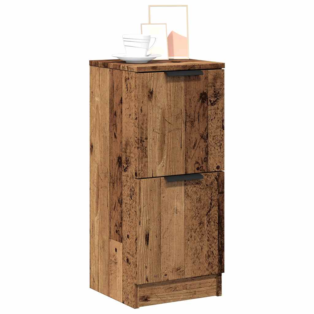 Sideboard Sideboards 2 Pcs 30X30X70 Cm Engineered Wood