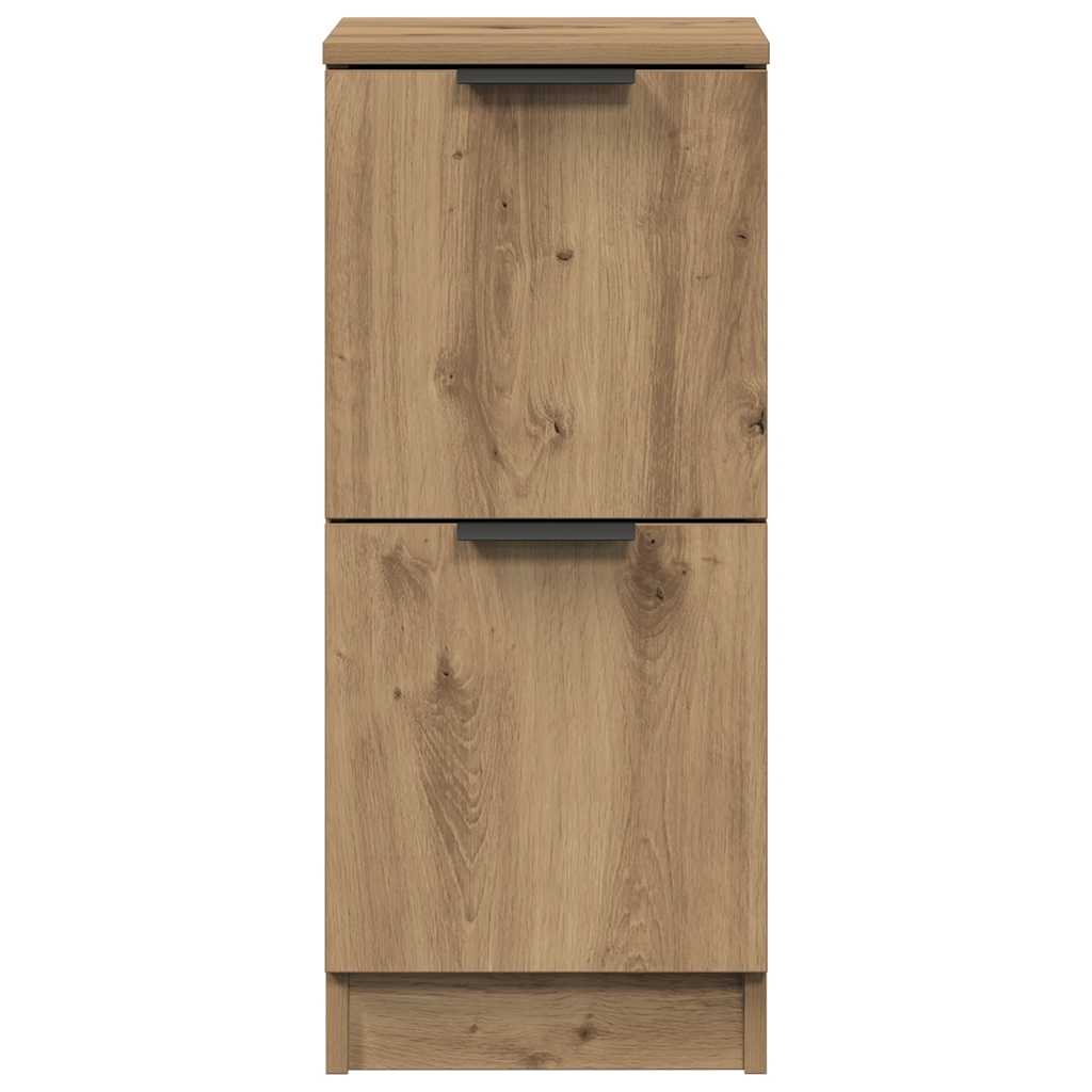 Sideboards 2 Pcs 30X30X70 Cm Engineered Wood
