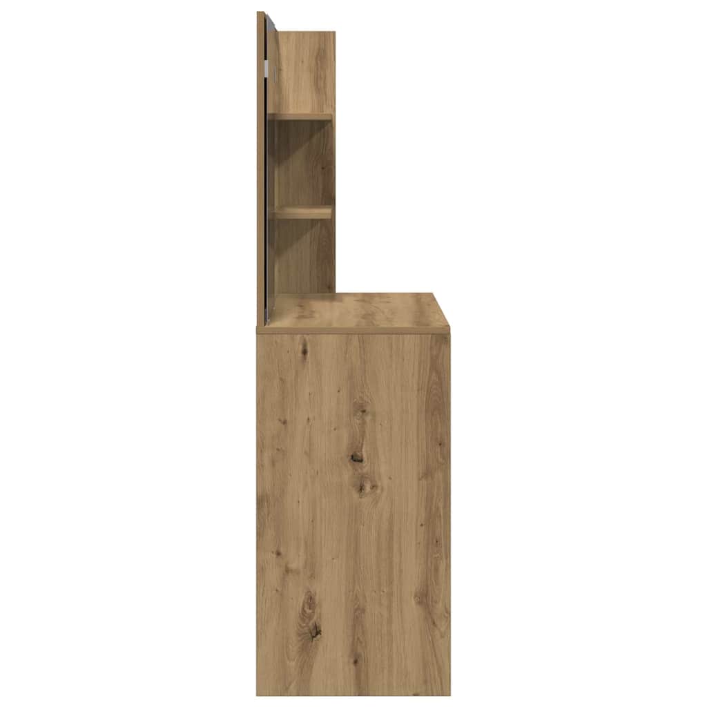 Dressing Table With Mirror 74.5X40X141 Cm