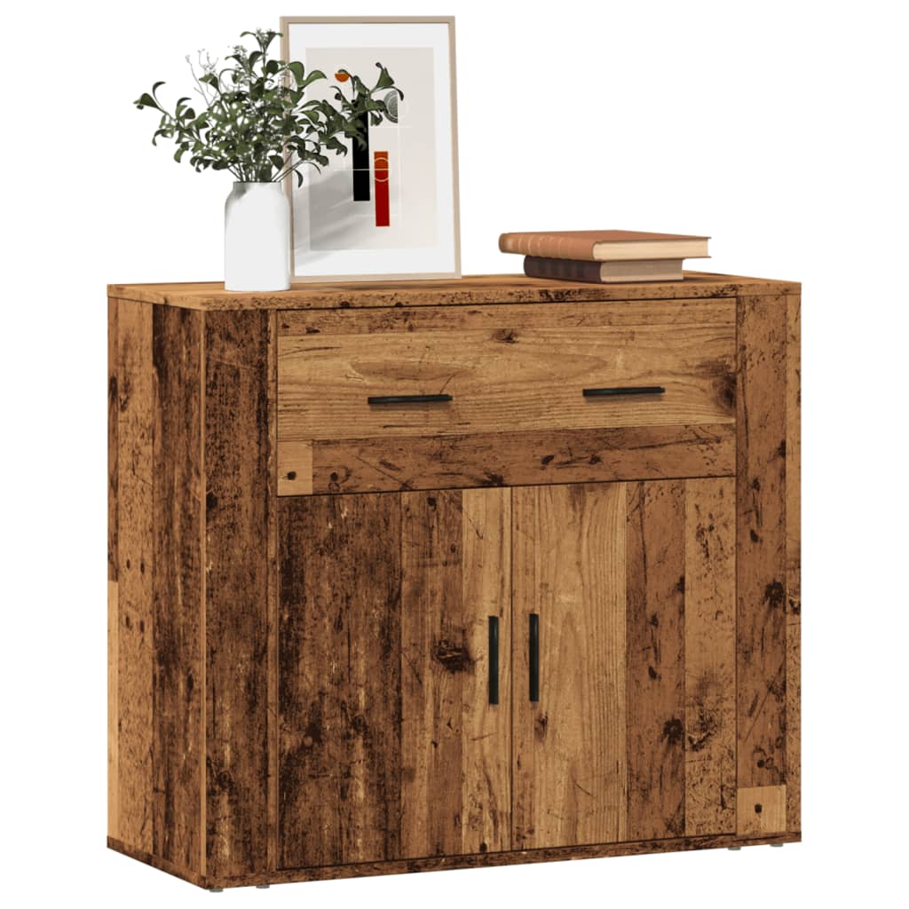 Sideboard 80X33X70 Cm Engineered Wood