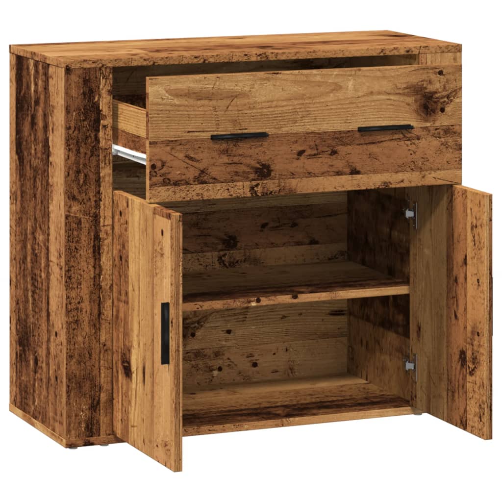 Sideboard 80X33X70 Cm Engineered Wood