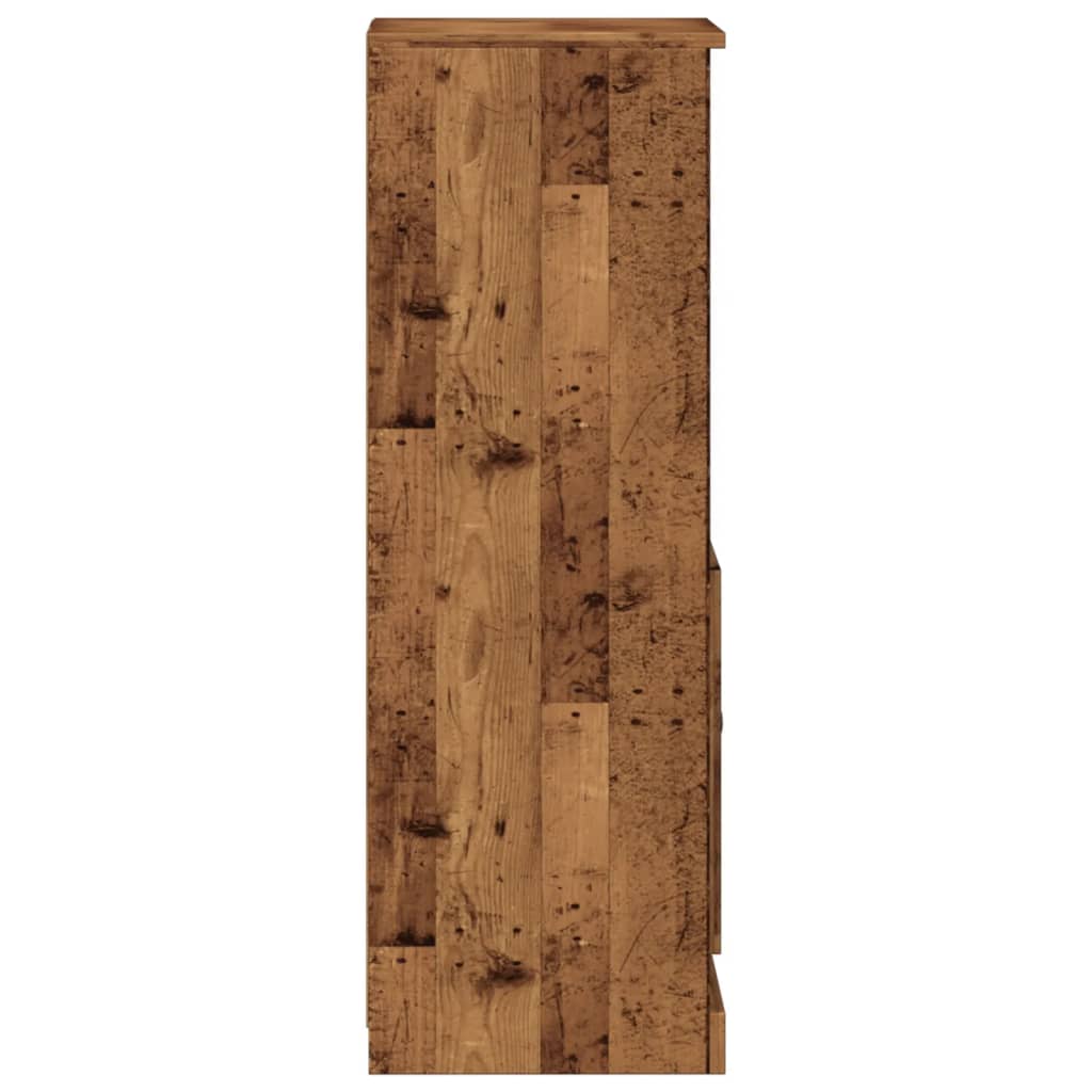 Highboard 36X35.5X103.5 Cm Engineered Wood